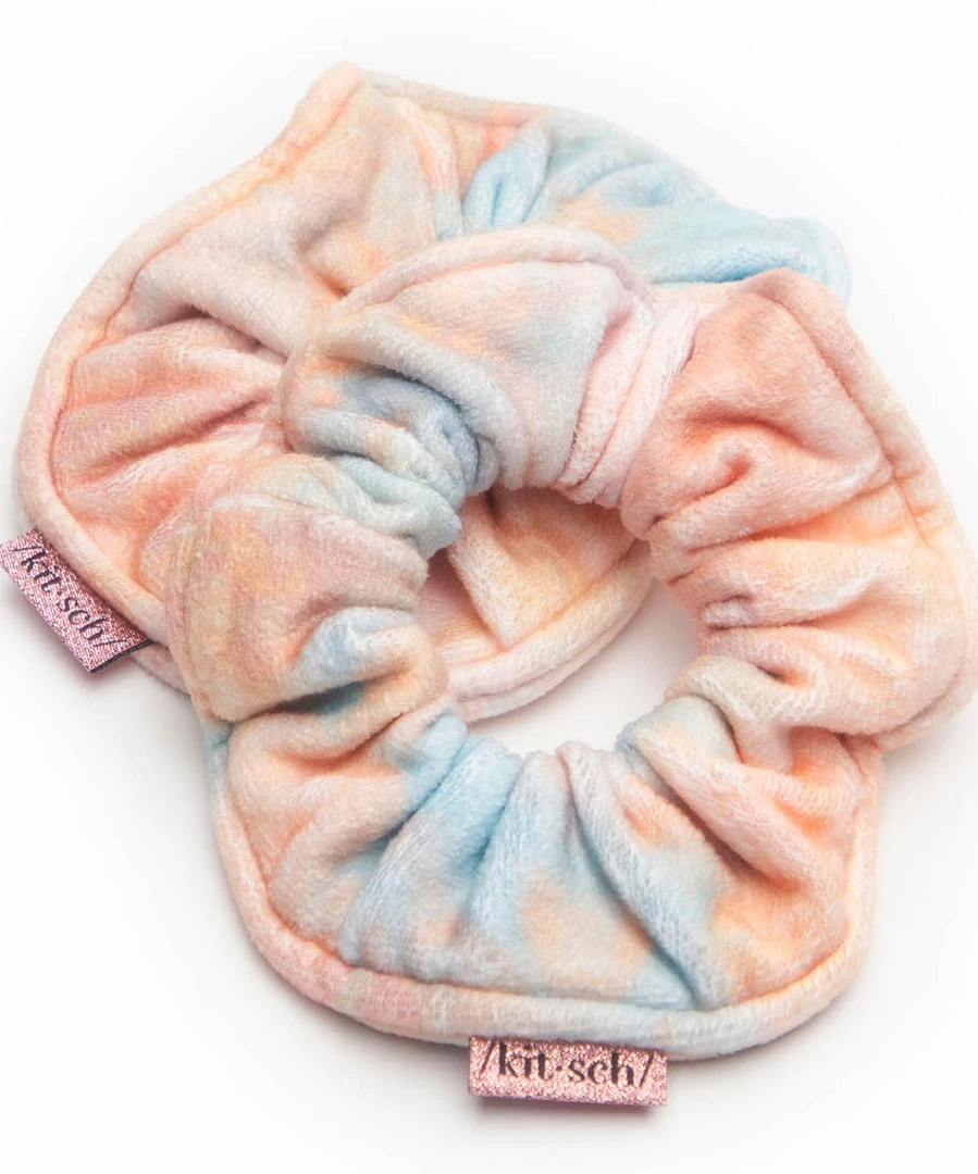 She She Boutique Microfiber Towel Scrunchie - Sunset Tie Dye 3 She She Boutique Microfiber Towel Scrunchie - Sunset Tie Dye