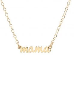 JEWELRY Kris Nations Mama Charm Necklace - Gold