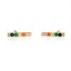 She She Boutique Kris Nations Rainbow Bar Dash Stud Earrings - Gold JEWELRY