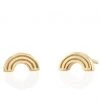 Kris Nations Rainbow Stud Earrings - Gold 2 Kris Nations Rainbow Stud Earrings - Gold