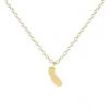 JEWELRY Kris Nations Solid California Charm Necklace - Gold