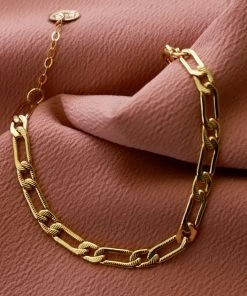 She She Boutique Cleopatra Chain Bracelet - Gold