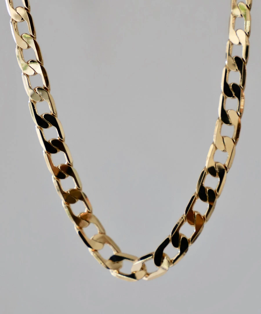 She She Boutique Colette Curb Chain Necklace - Gold JEWELRY 3 She She Boutique Colette Curb Chain Necklace - Gold JEWELRY