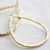 She She Boutique Teardrop Hoop Earrings - Gold JEWELRY