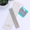 She She Boutique Cocktail Straw Set - Silver