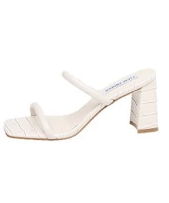 She She Boutique SHOES Steve Madden Lilah Heels - Bone Croc OR Lilac