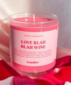 She She Boutique Love Blah Blah Candle