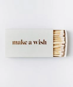 She She Boutique Statement Matches - Make A Wish