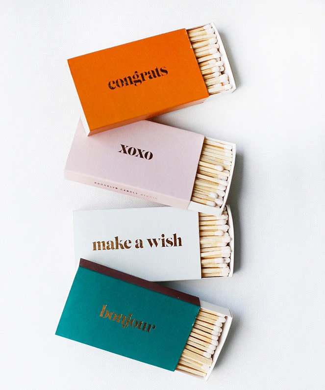 She She Boutique GIFTS Statement Matches - Congrats 4 She She Boutique GIFTS Statement Matches - Congrats