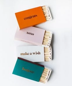 She She Boutique Statement Matches - Bonjour GIFTS