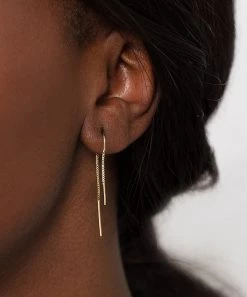 Miranda Frye Henley Ear Threaders - Gold