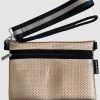 She She Boutique Neoprene Wristlet - Rose Gold