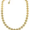 She She Boutique Happy Choker Necklace - Gold