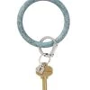 O Venture GIFTS Big O Silicone Key Ring - Blue Frost