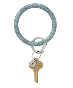O Venture GIFTS Big O Silicone Key Ring - Blue Frost