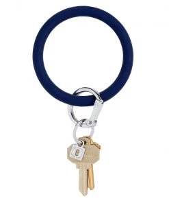 O Venture GIFTS Big O Silicone Key Ring - Navy