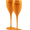 She She Boutique GIFTS Plastic Champagne Flute - Orange