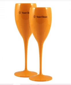 She She Boutique GIFTS Plastic Champagne Flute - Orange
