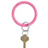 O Venture ACCESSORIES Big O Silicone Key Ring - Tickled Pink Confetti