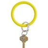 O Venture ACCESSORIES Big O Silicone Key Ring - Yes Yellow