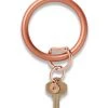 O Venture ACCESSORIES Big O Silicone Key Ring - Rose Gold
