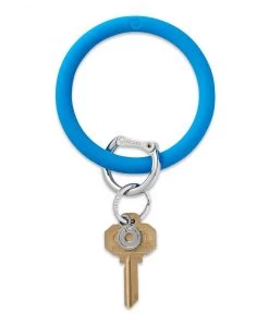 She She Boutique ACCESSORIES Big O Silicone Key Ring - Peacock