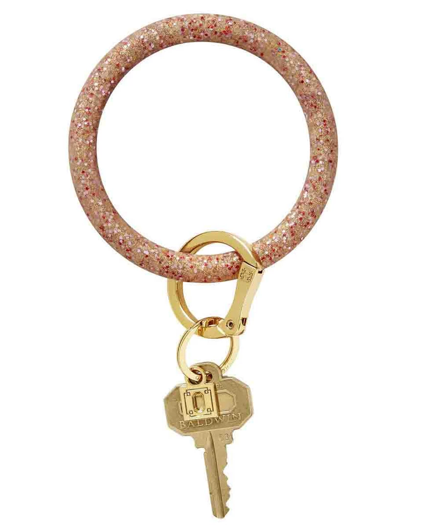 O Venture ACCESSORIES Big O Silicone Key Ring - Red Hot Confetti 3 O Venture ACCESSORIES Big O Silicone Key Ring - Red Hot Confetti