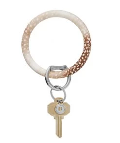 She She Boutique Big O Silicone Key Ring- Antelope