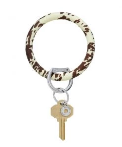 She She Boutique Big O Silicone Key Ring- Cow ACCESSORIES