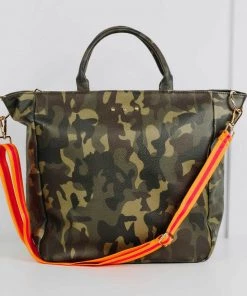 She She Boutique HANDBAGS Kaia Tote Bag - Camo
