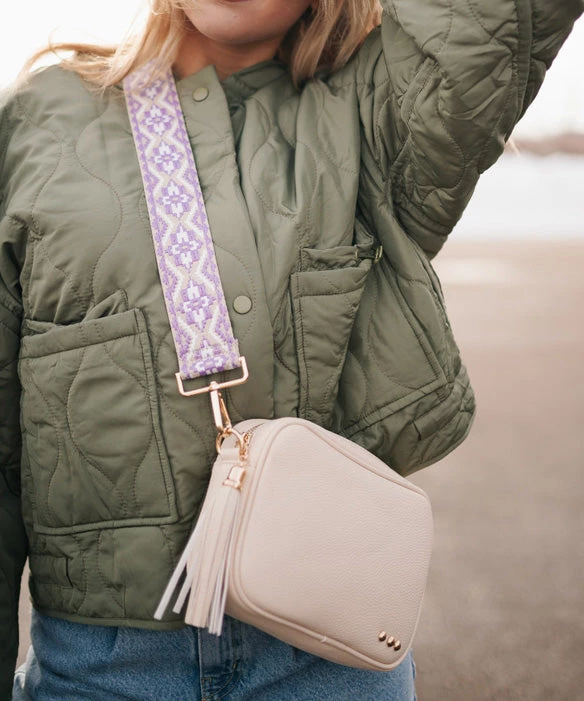 She She Boutique Willow Camera Crossbody Bag - Cream HANDBAGS 3 She She Boutique Willow Camera Crossbody Bag - Cream HANDBAGS