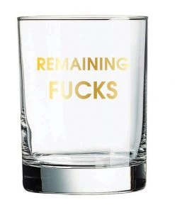 She She Boutique Rocks Glass - Remaining F's GIFTS