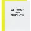 Chez Gagne Letterpress Cards -Shit Show