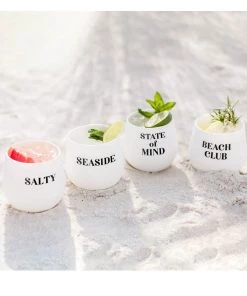 She She Boutique Silicone Cups, Set 4 - Ocean GIFTS