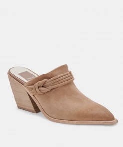 She She Boutique NEW ARRIVALS Dolce Vita Sita Mules - Mushroom OR Black