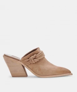 She She Boutique NEW ARRIVALS Dolce Vita Sita Mules - Mushroom OR Black