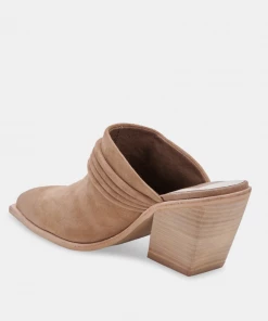 She She Boutique NEW ARRIVALS Dolce Vita Sita Mules - Mushroom OR Black