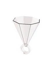 She She Boutique GIFTS 3oz Ring Shot Glass - Clear