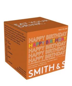She She Boutique GIFTS Mini Alcohol Gummies Box - Happy Birthday