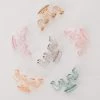 She She Boutique Clear Wave Hair Clip - Variety Of Colors (Select In Drop Down)