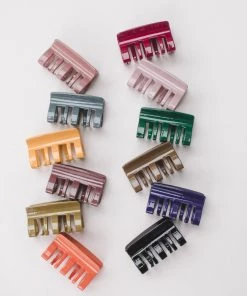 She She Boutique Rectangle Hair Clip - Assorted Colors