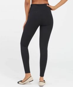 Spanx Ponte Ankle Leggings - Black CLOTHING