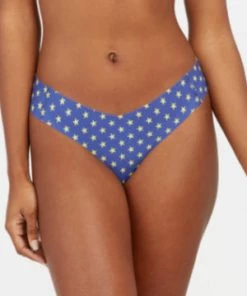 She She Boutique Spanx Under Statement Thong - Natural Snake OR Star Print