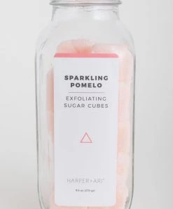 She She Boutique 16 Oz. Exfoliating Sugar Cubes Bath Scrubs - Peach Sangria