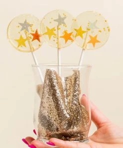 She She Boutique Sparkle Lollipop - Metallic Stars GIFTS