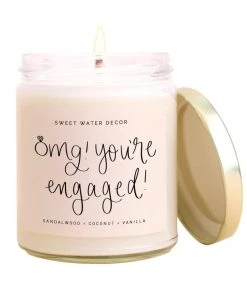She She Boutique Soy Candle - OMG! You're Engaged!