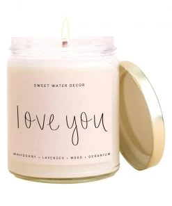 She She Boutique Soy Candle - Love You GIFTS