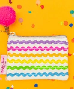She She Boutique Ric Rac Card Holder Pouch - Multi GIFTS