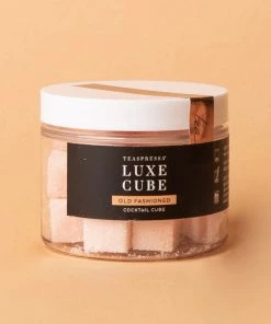 She She Boutique GIFTS LUXE Sugar Cubes In Jar - Old Fashioned