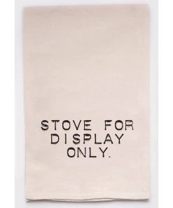 She She Boutique GIFTS Kitchen Tea Towel - Stove For Display Only